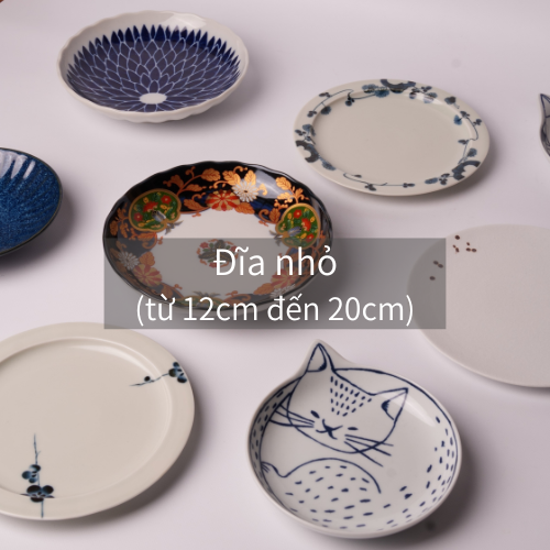 Đĩa nhỏ (từ 12cm đến 20cm)