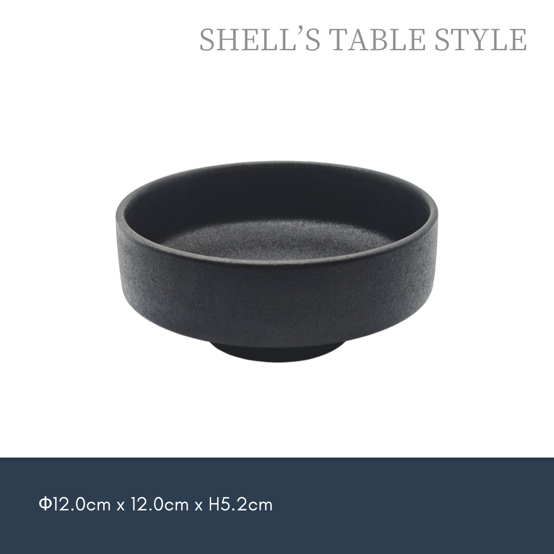 Bóng cao 4,5 inch, màu đen mờ