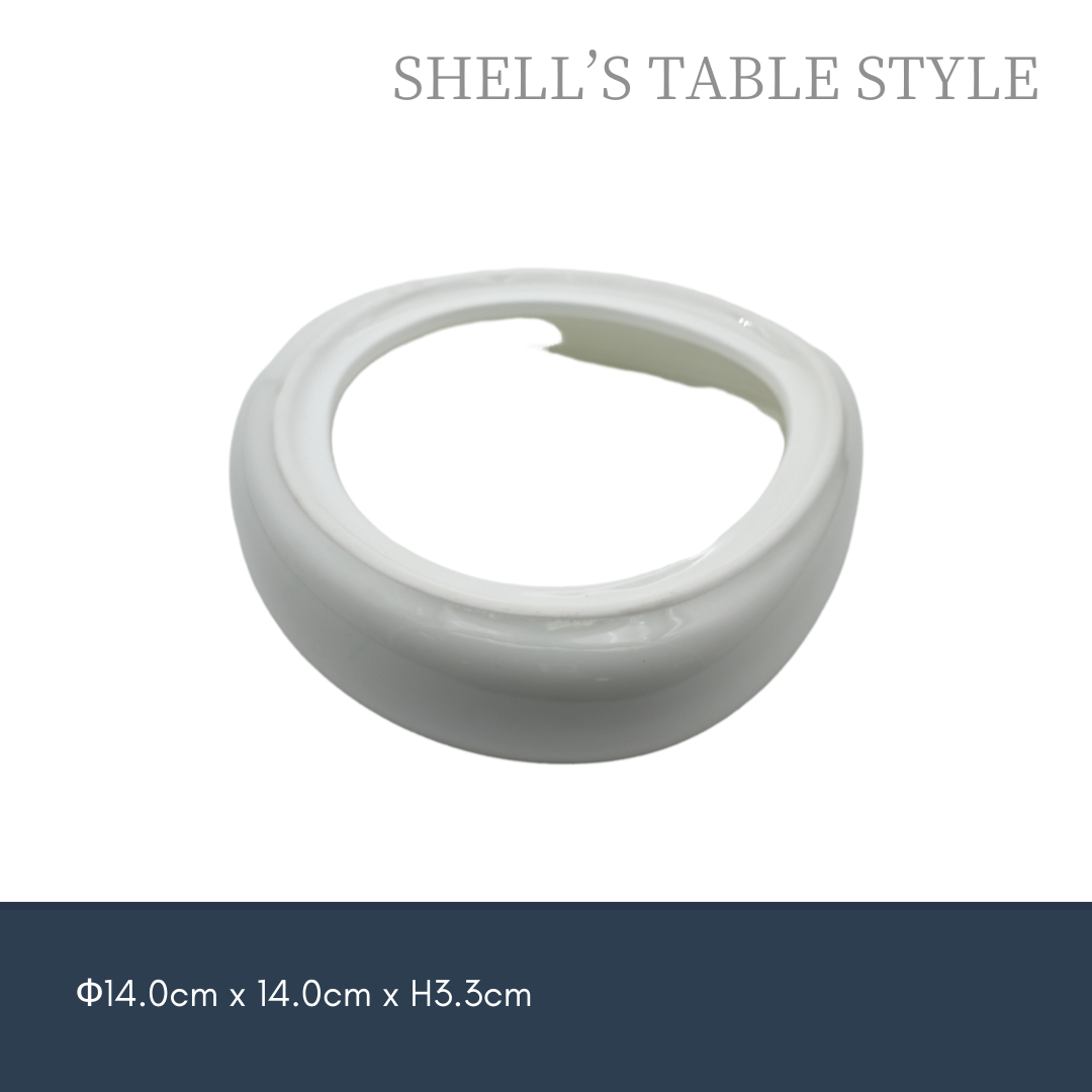 Chậu hình giọt nước không đều 5,5 inch