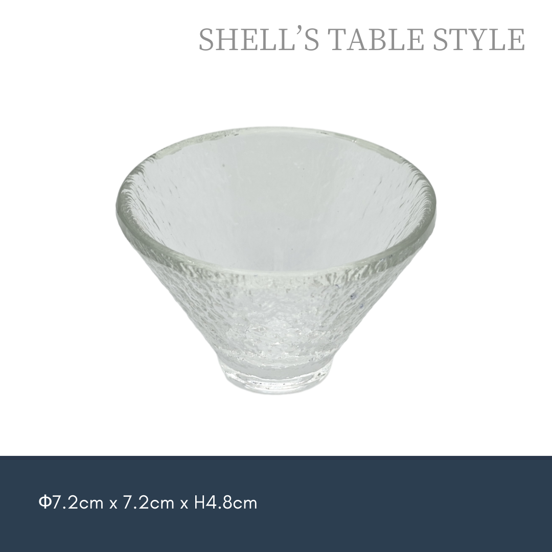 6110 Cốc đựng rượu sake, trong suốt