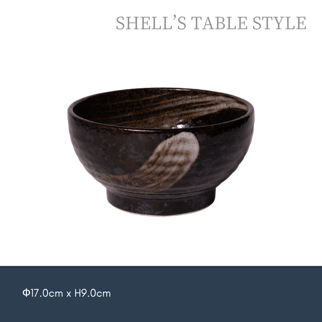 Bát 5.5 inchib đáy rộng nét cọ