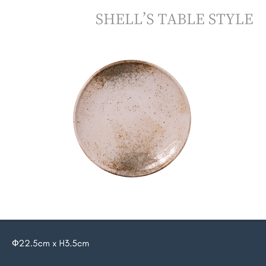 Dĩa tròn cạn 7 inch