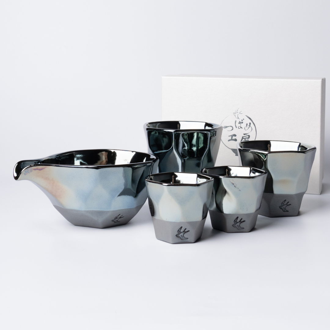 つばめ工房 カップ プラチナブルー / Tsubame Tumbler Cup Platinum Blue