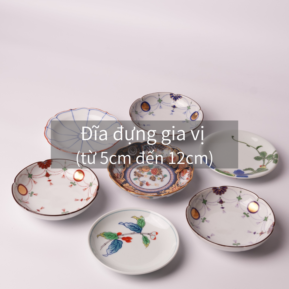 Đĩa đựng gia vị (từ 5cm đến 12cm)