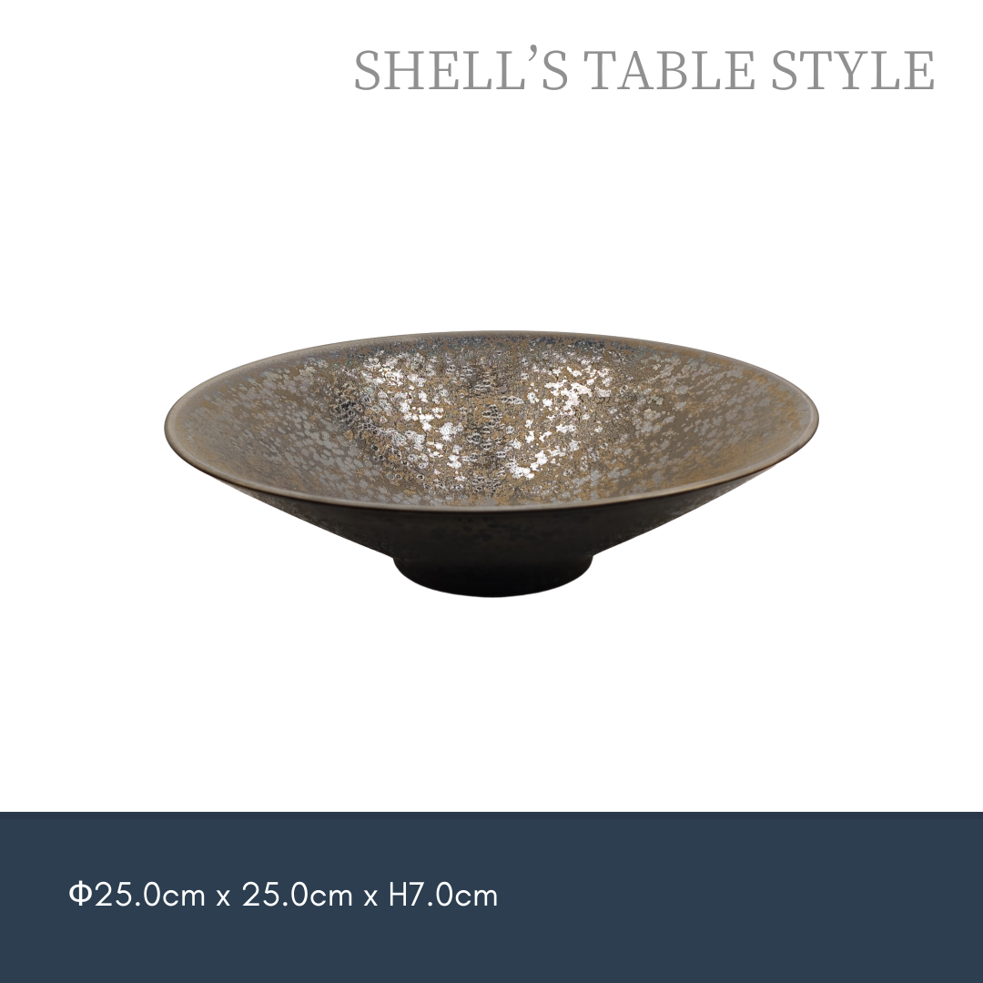 Bát cong 25cm, sắt gỉ