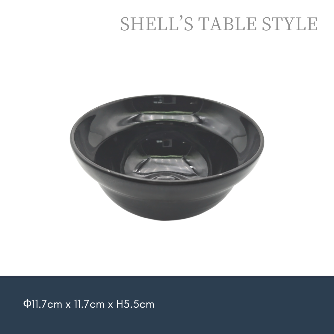 Bát 4,6 inch, nhỏ, màu đen