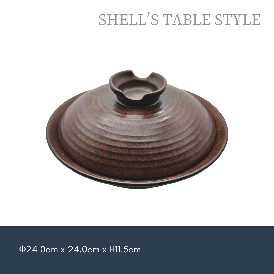 Nồi đất nung 9,75 inch, màu đỏ