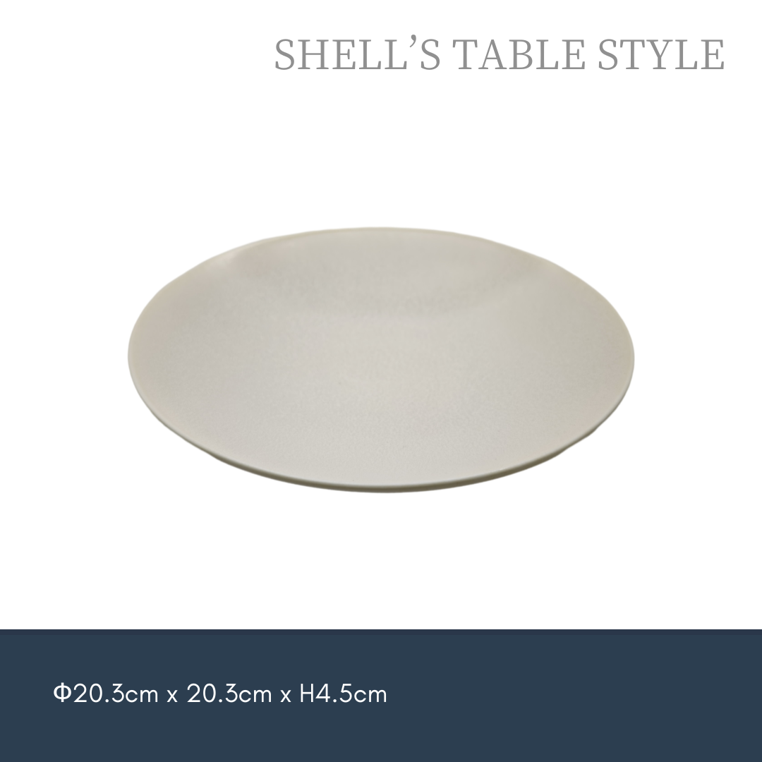 Đĩa sâu 8 inch, màu trắng