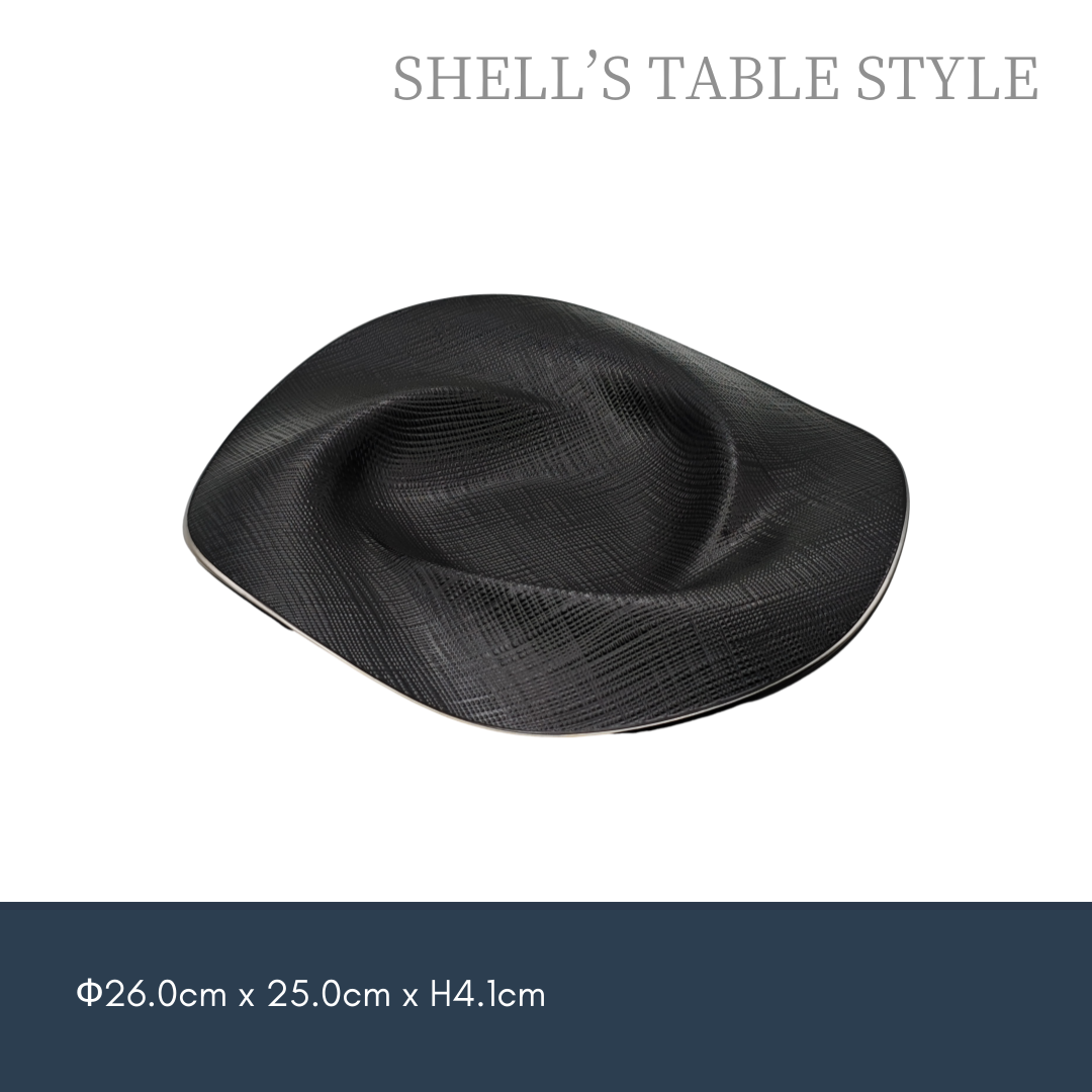 Đĩa tròn xoắn ốc 10 inch, màu đen