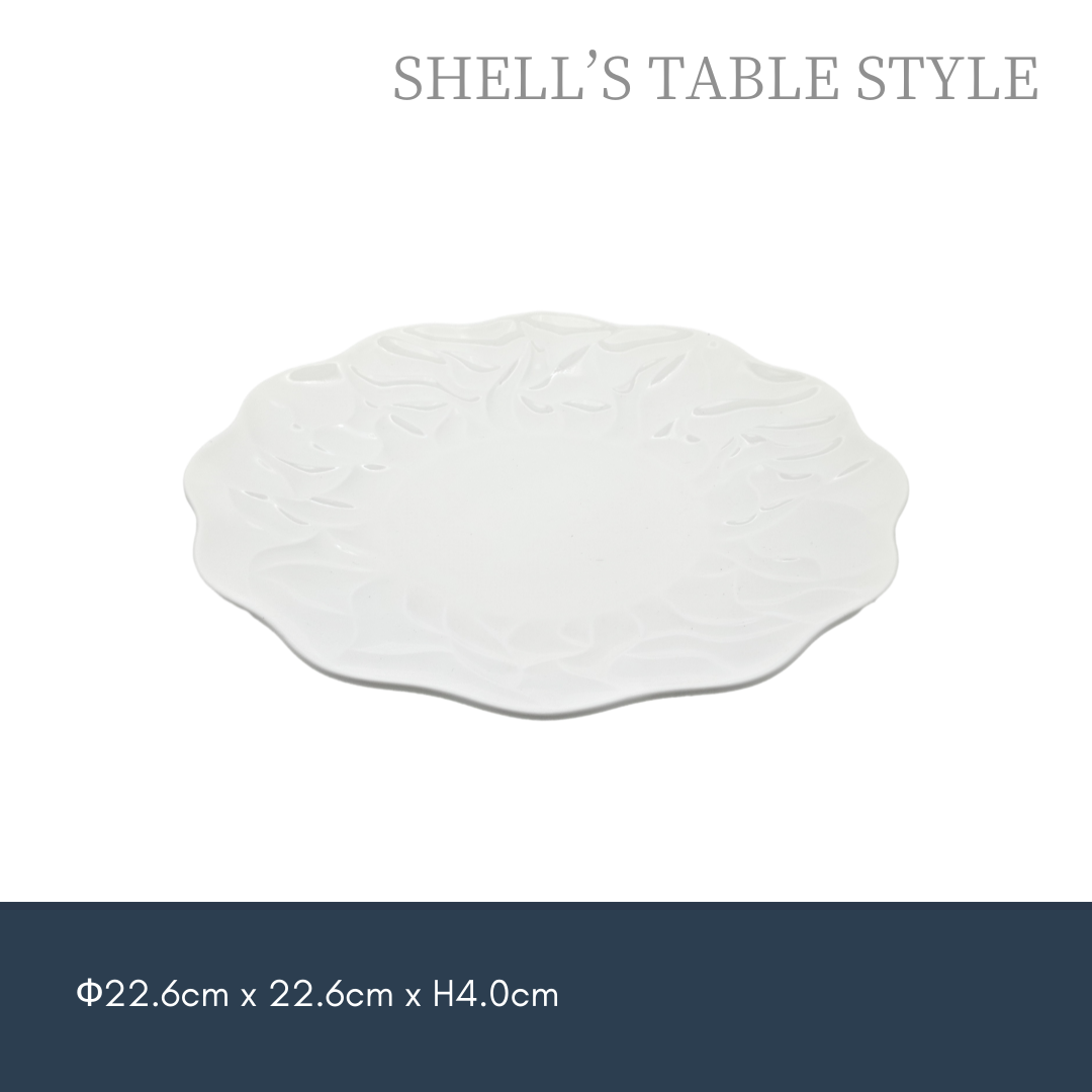 Đĩa hình hoa 9,5 inch, Shiranami