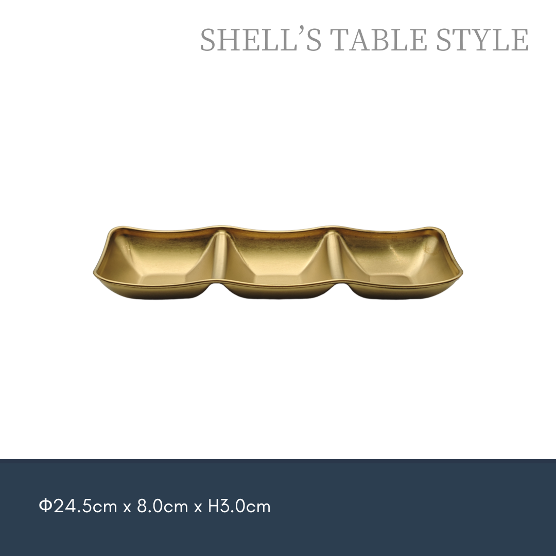 Đĩa hai món, vàng