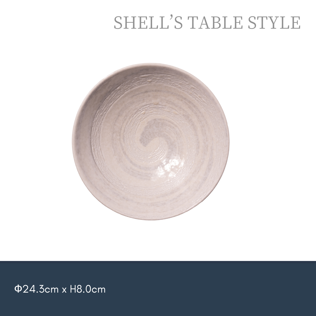 Bát 8 inchi men trắng tuyết