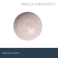 Bát 8 inchi men trắng tuyết