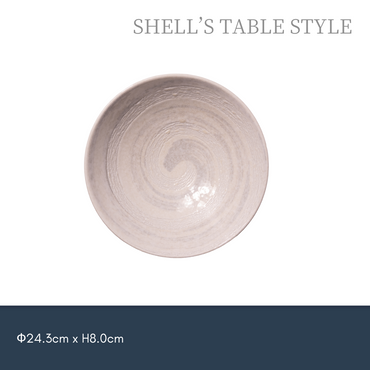 Bát 8 inchi men trắng tuyết