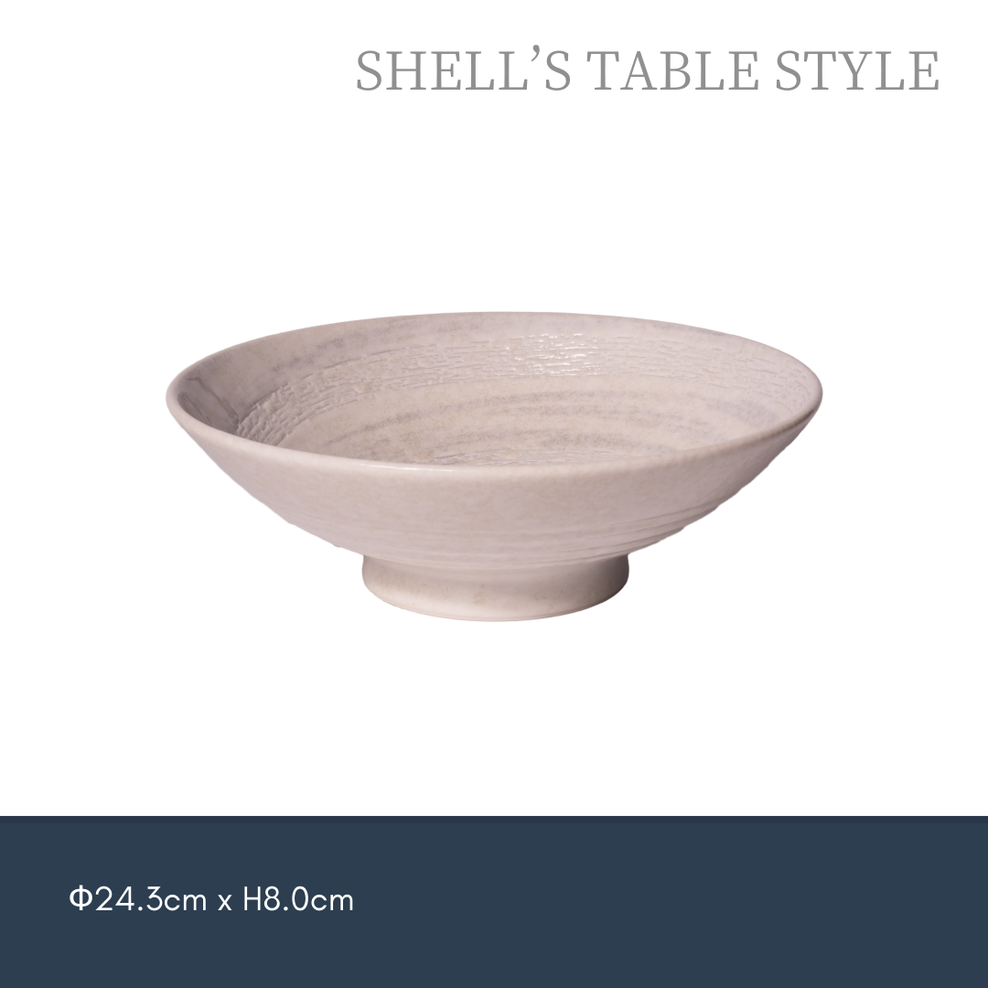 Bát 8 inchi men trắng tuyết