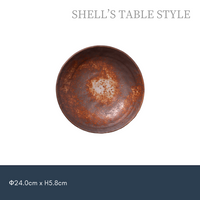 Dĩa ngọn lứa xoắn 8 inchi