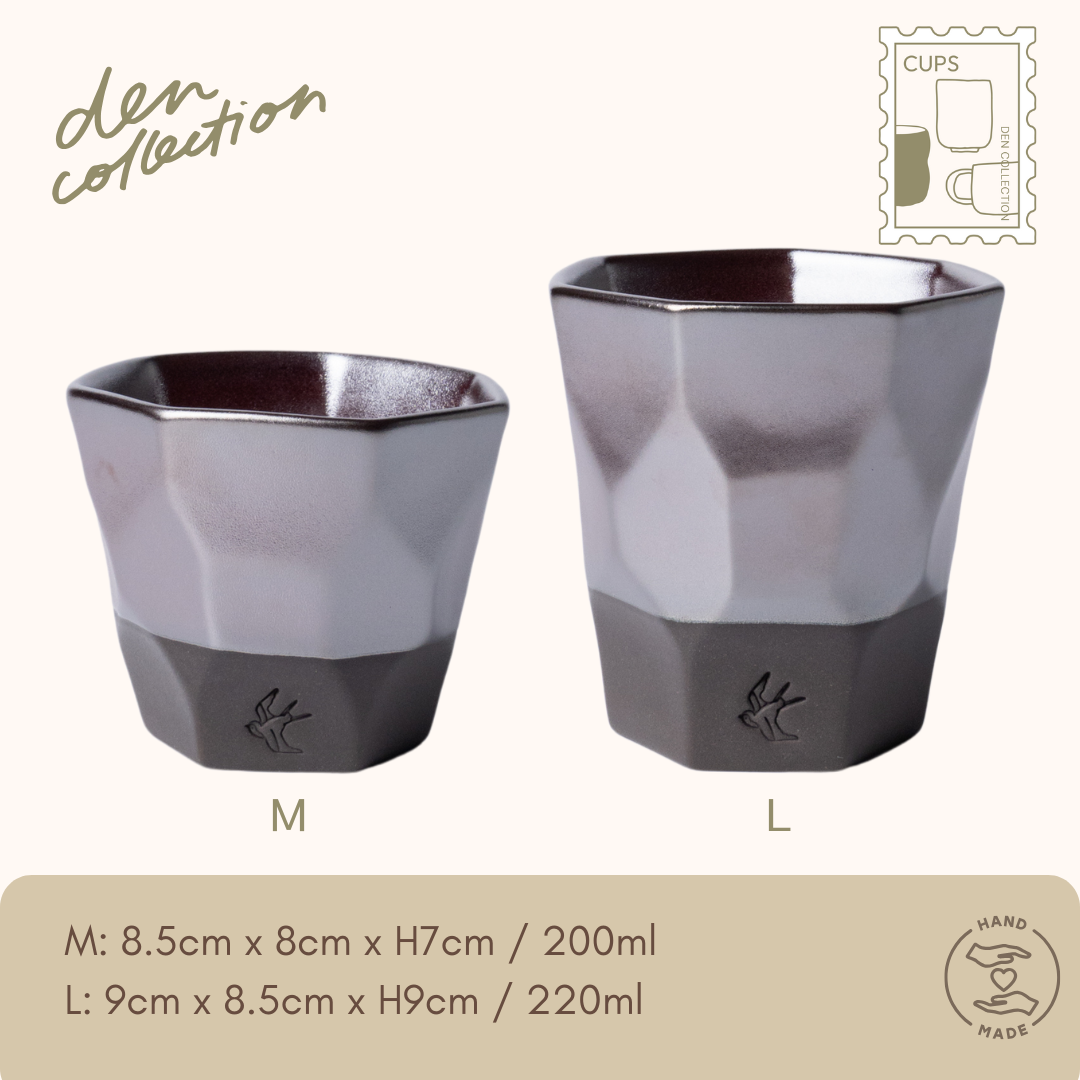 Tsubame Tumbler Cup Ruby – warm garnet red ceramic cup with artisanal glaze. 200ml/220ml. / ツバメ工房カップ ガーネット 200ml/220mlサイズ。やわらかな赤が温かみを感じさせる職人手仕事のうつわ。